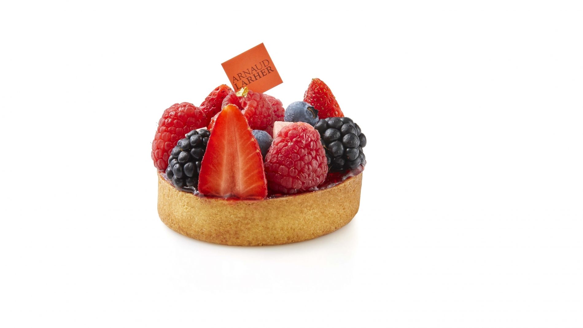 Tarte Côté Jardin by Arnaud Larher, served at King George Hotel Athens